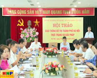 Hội thảo các nội dung thuộc lĩnh vực giao thông đô thị trên địa bàn thành phố Hà Nội